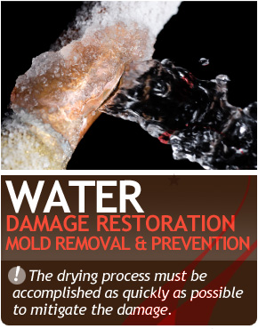 flood and water damage restoration